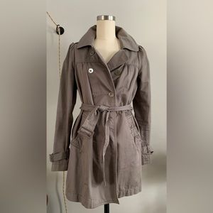 Anthropologie trench coat